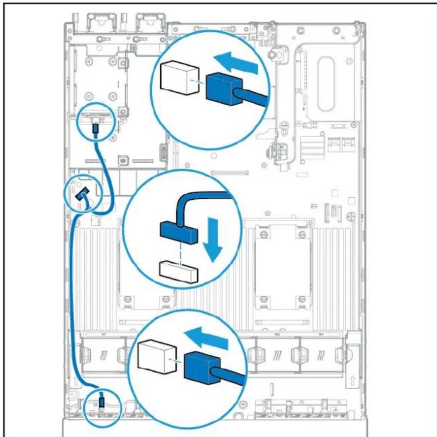 HP ScanJet 5000 s4 - Option de cage avant de huit baies de lecteur SFF pour baie 1 - 5