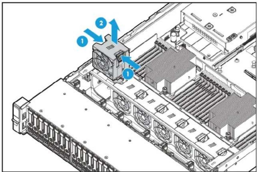 HP ScanJet 5000 s4 - Retrait du ventilateur avec connexion à chaud - 1