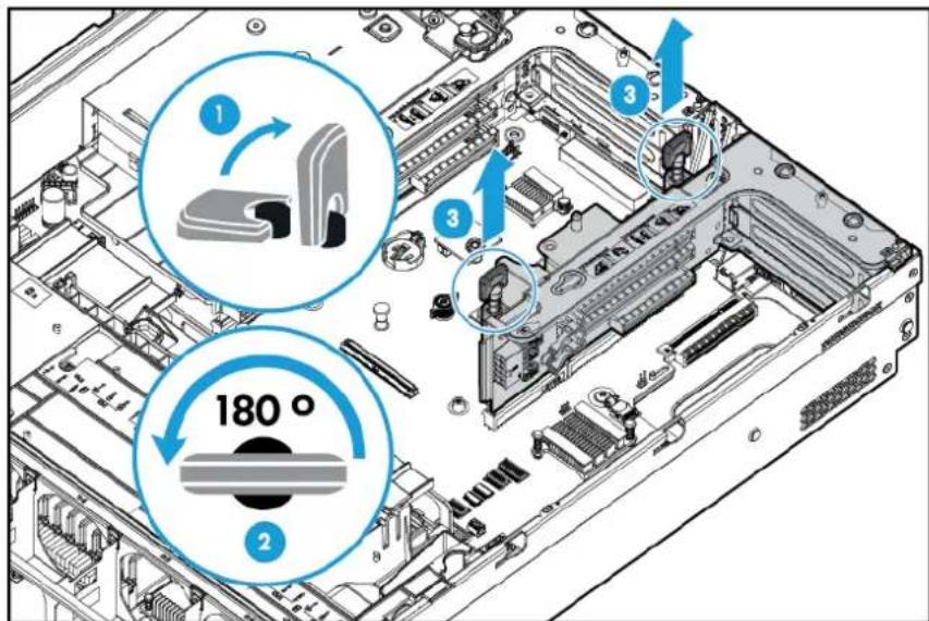 HP ScanJet 5000 s4 - Retrait de la cage d'extension PCI - 2