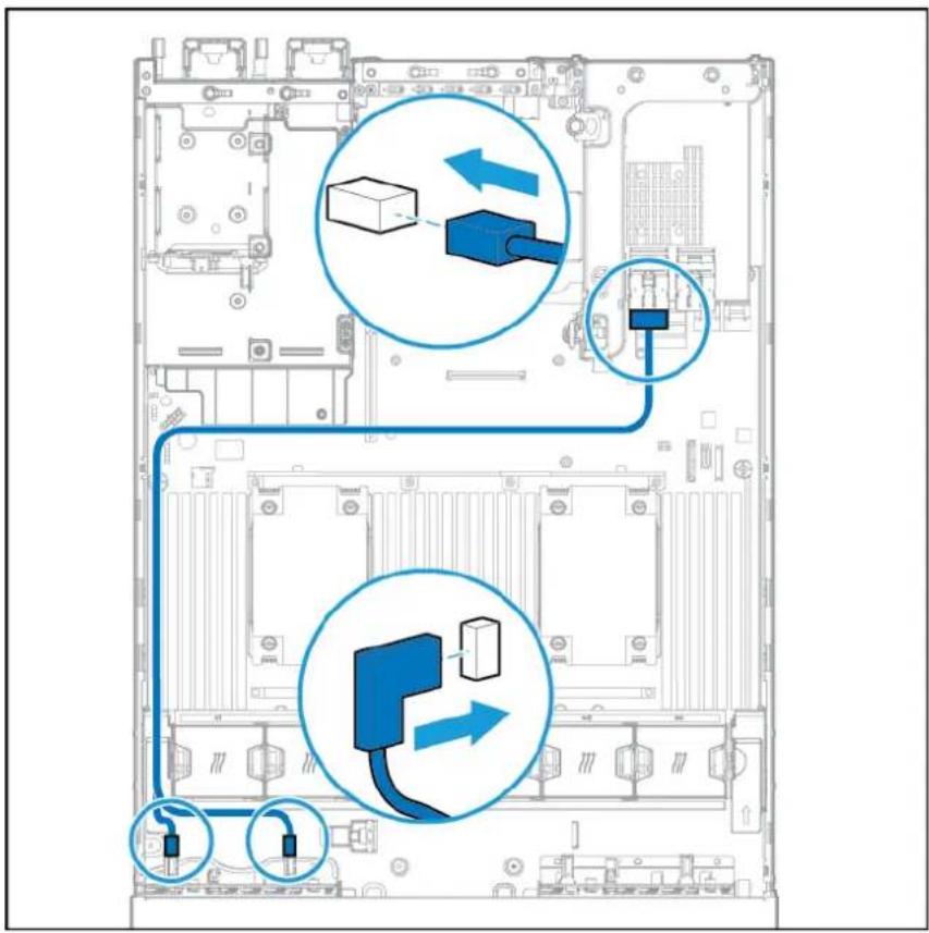 HP ScanJet 5000 s4 - Option de cage avant de huit baies de lecteur SFF pour baie 1 - 6