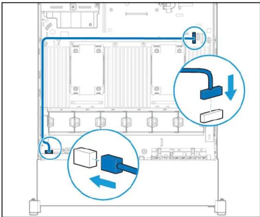 HP ScanJet 5000 s4 - Câblage de la baie de support universelle - 2
