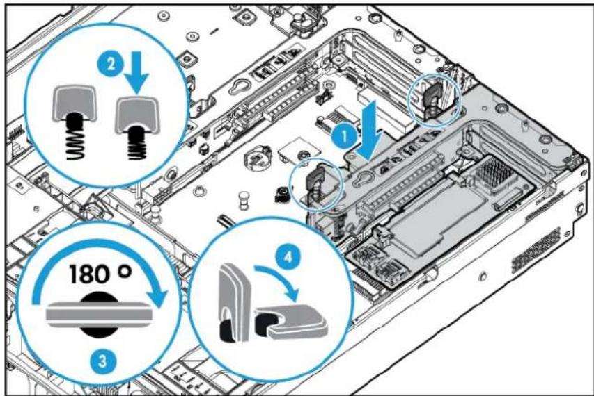 HP ScanJet 5000 s4 - Option de cage adaptatrice PCI à 2 connecteurs - 4
