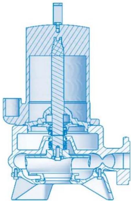 Sanibroyeur Sanipump ZPG 71 - Appendix C: Sectional drawing and list of spare parts - 1