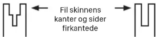 WORX WG385E.9 - Forhold der kræver vedligeholdelse af kæden og sværdet: - 1