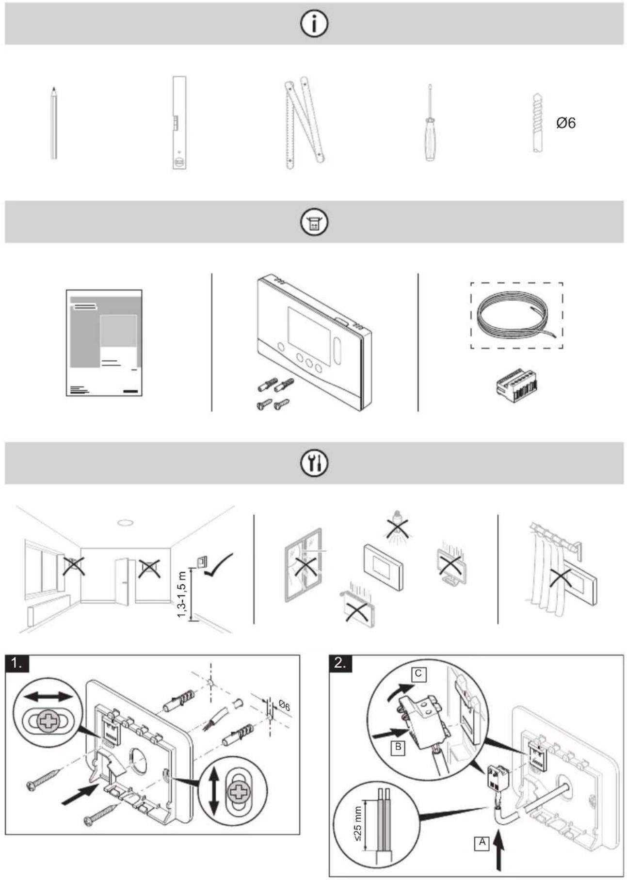 VAILLANT sensoHOME VRT 380 - Systemregler montieren - 1