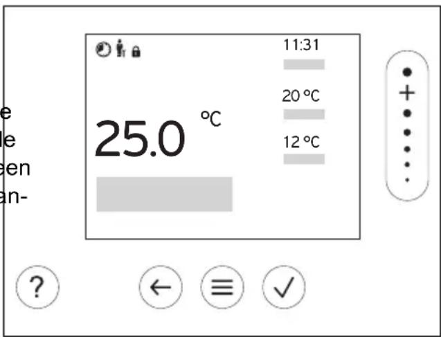 VAILLANT sensoHOME VRT 380 - Display, bedieningselementen en symbolen - 1