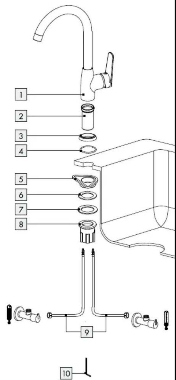 Livarno Lux IAN 373134 - KEUKENARMATUUR - 1