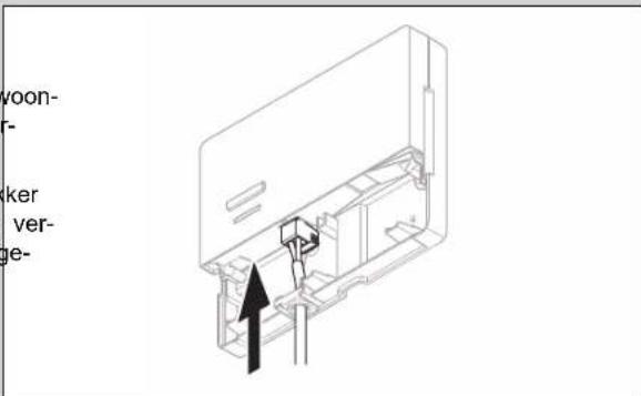 VAILLANT sensoCOMFORT VRC 720F - Ontvanger monteren en op warmteopwekker aansluiten - 3