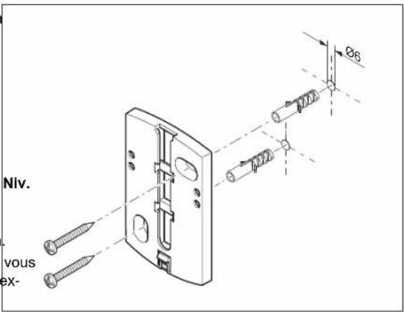 VAILLANT sensoCOMFORT VRC 720F - Détermination du niveau de signal de la sonde extérieure à l'emplacement d'installation envisagé - 3