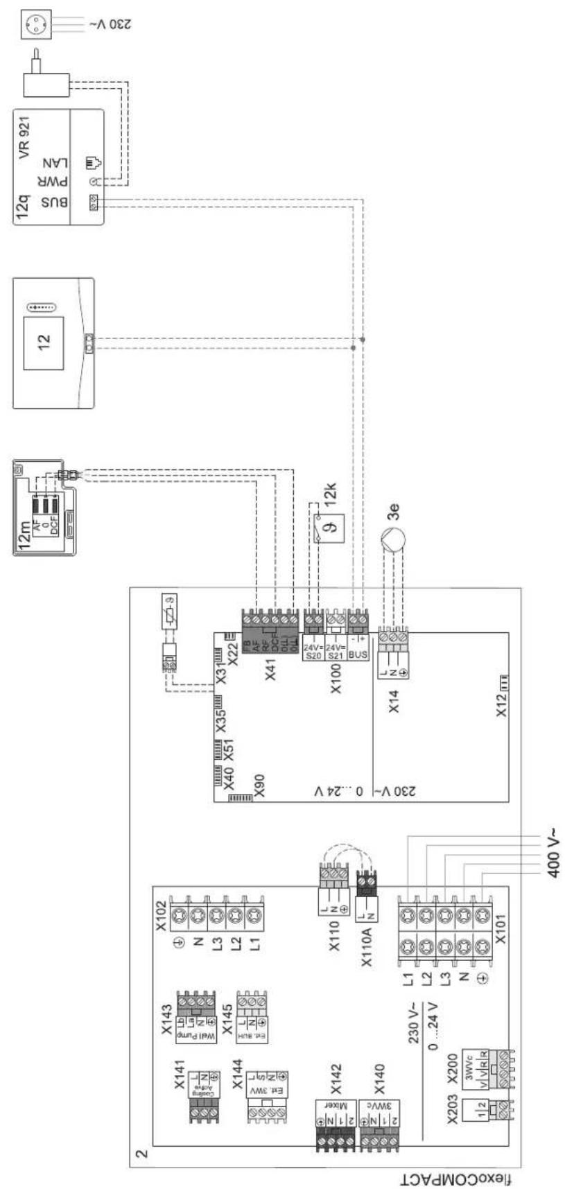 VAILLANT sensoCOMFORT VRC 720F - Instellingen in de warmtepomp - 2