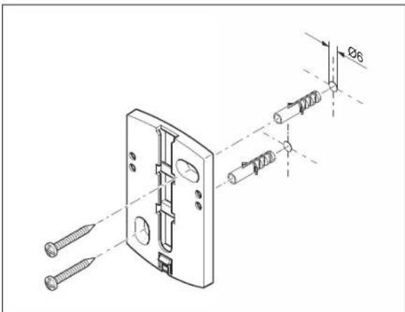 VAILLANT sensoCOMFORT VRC 720F - Muursokkel aan de wand monteren - 2