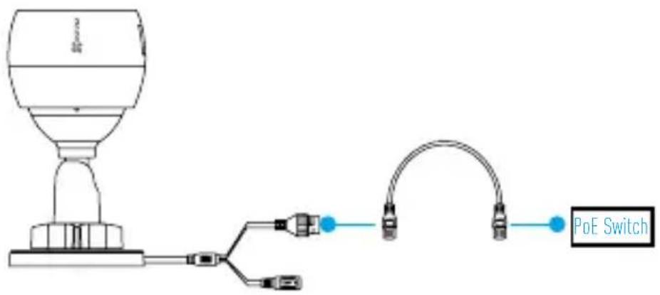 EZVIZ C3T PoE - Wiring - 1