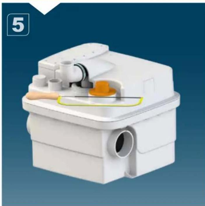 Sanibroyeur Sanicubic 1 WP - SANICUBIC®1 WP - 15