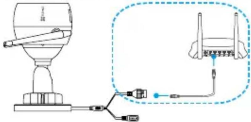 EZVIZ C3T WiFi - Choose network connection. - 2