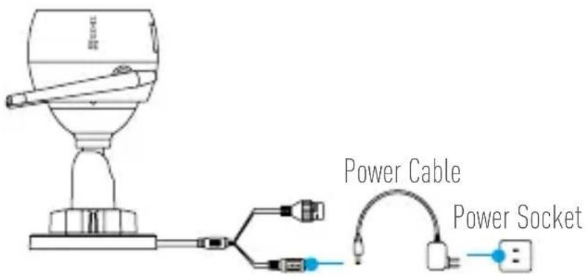 EZVIZ C3T WiFi - Power-on - 1