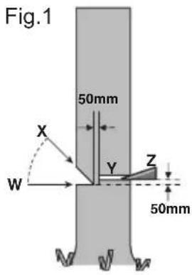 WORX WG322E.9 - Felling back cut - 1