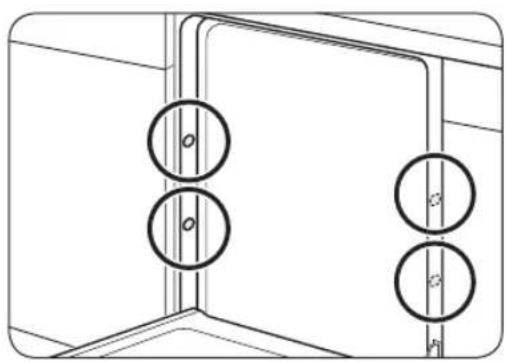 SAMSUNG DW60BG850I00ET - Aux parois laterales - 1