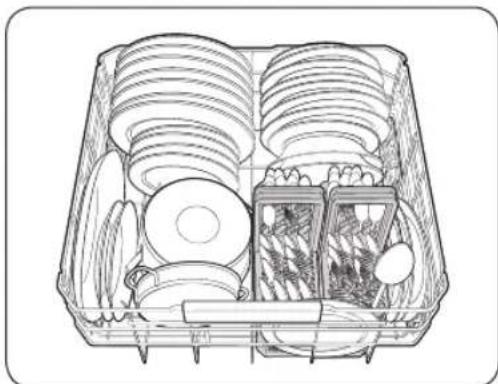 SAMSUNG DW60BG850I00ET - Cestello inferiore - 2
