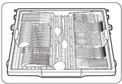 SAMSUNG DW60BG850I00ET - Scanalature guide - 3