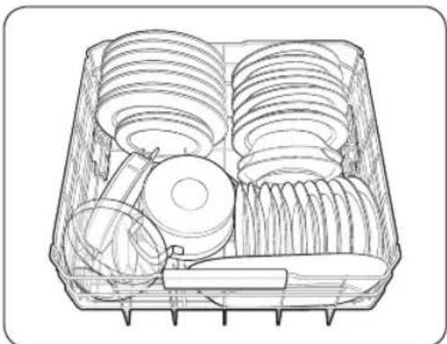 SAMSUNG DW60BG850I00ET - Cestello inferiore - 1