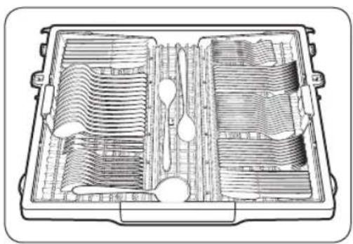 SAMSUNG DW60BG850I00ET - Panier supérieur - 5