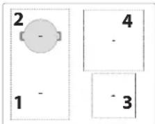 2 - 1 - 4 - - 3