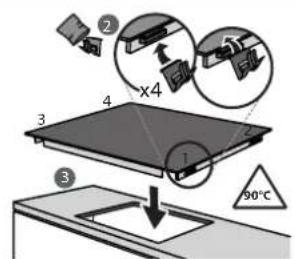 2 x4 3 4 1 3 90°C