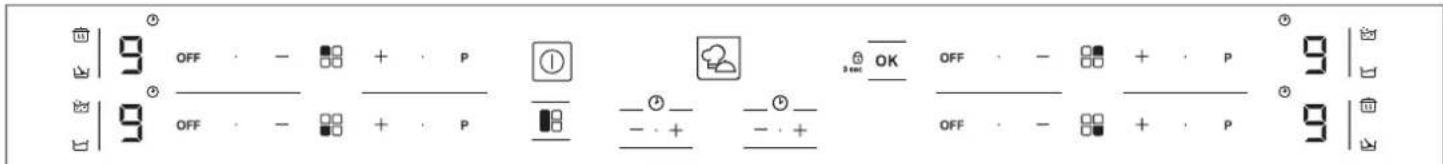 OFF - + P OFF - + P OFF - + - OK OFF - + - P OFF - + - P