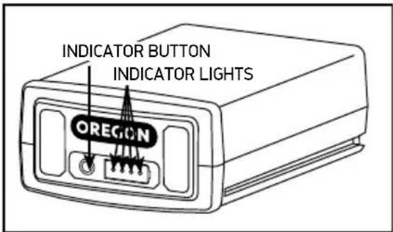 OREGON SCIENTIFIC LM400 - BATTERY PACK LED CHARGE-LEVEL INDICATOR - 1