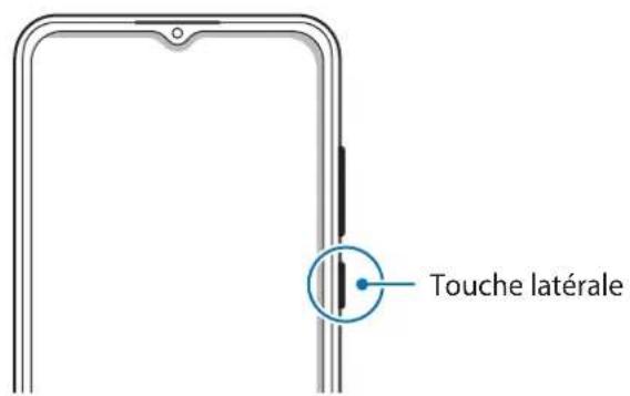 SAMSUNG Galaxy A04e - Allumer et éteindre l'appareil - 2