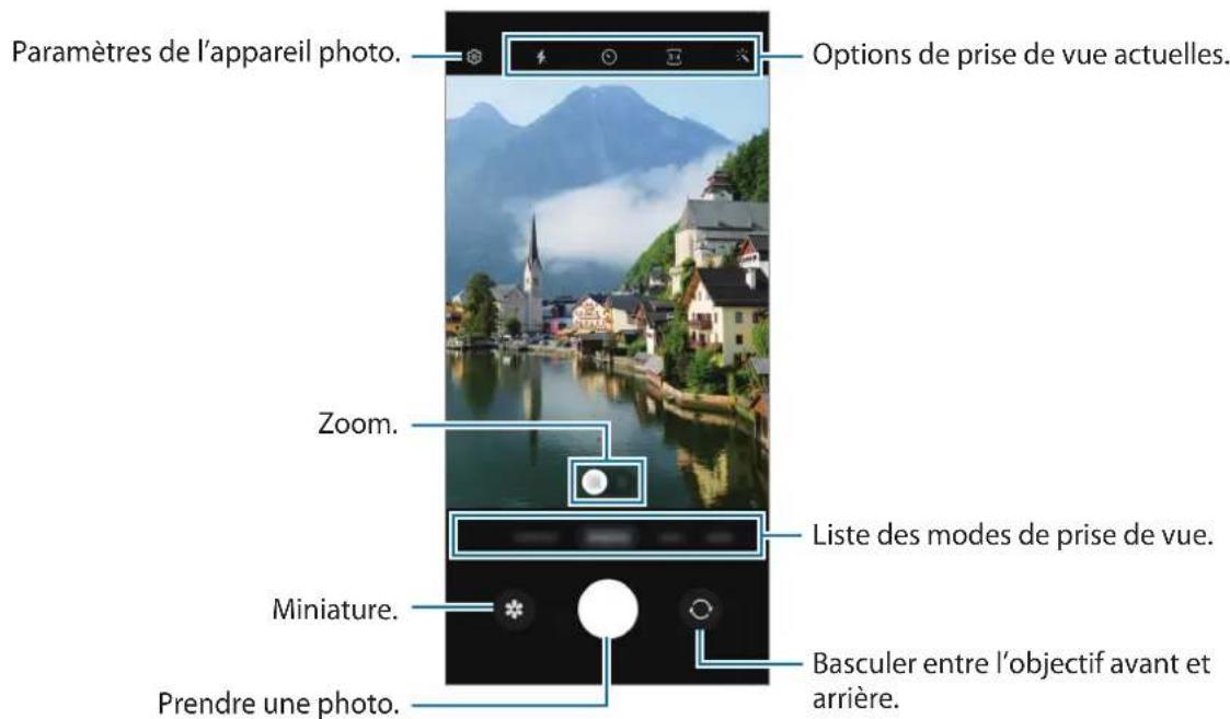 SAMSUNG Galaxy A04e - Pour prendre une photo, appuyez sur ○. - 1