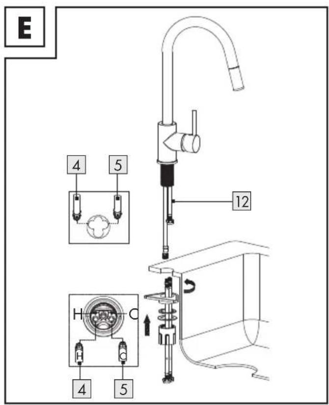 Livarno Lux IAN 385535 - EINHEBEL-KÜCHENMISCHER / KITCHEN MIXER TAP / MITIGEUR DE CUISINE À LEVIER - 6