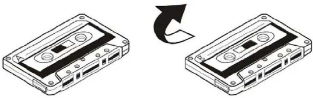 Kärcher RR 5025 - Het afspelen van een cassettebandje - 1