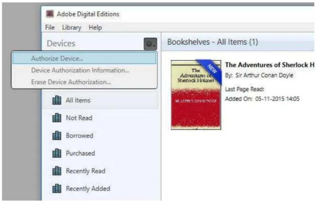 DENVER EBO626 - Adobe digital editions 3.0 installers - 5