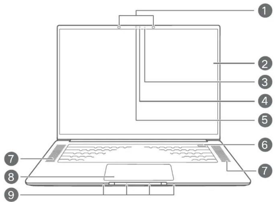 HONOR MagicBook View 14 - Apparence - 1