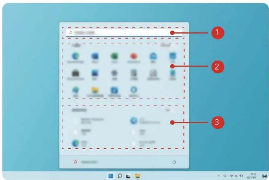 HONOR MagicBook View 14 - Utiliser le menu démarrer - 1
