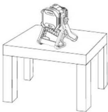 Porter-Cable PCCL500 - Colocación de Herramienta (Fig. F–H) - 1