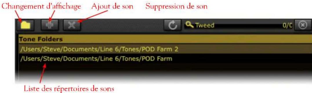 LINE 6 POD Farm 2.5 - Affichage des Presets - 4