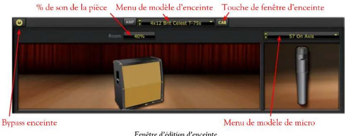 LINE 6 POD Farm 2.5 - Fenêtre des enceintes - 1
