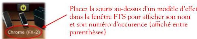LINE 6 POD Farm 2.5 - Colonnes des affectations MIDI - 1