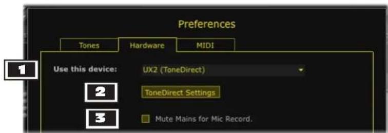 LINE 6 POD Farm 2.5 - Configuration du péripérique audio Mac® - 2