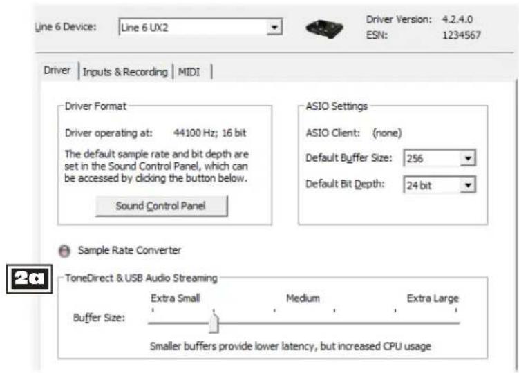 LINE 6 POD Farm 2.5 - Mode ToneDirect (Windows®) - 2