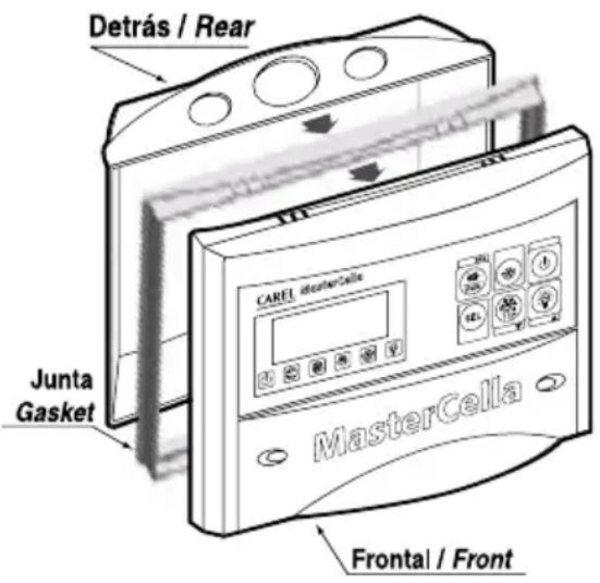 Carel MasterCella compact - Seguridad para los operadores y precauciones por el empleo de la/las tarjeta/as. - 1