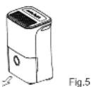MIDEA CUBE - Removing the collected water - 1