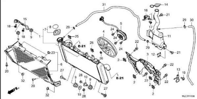 Honda XL750 TRANSALP (2023) - フューエルホース／チューブとビニールチューブ、および一般用チューブの使用について - 173