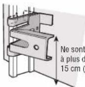 CHAMBERLAIN B510C - OPTION A POSE aux GUIDES de la porte de GARAGE - 1