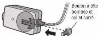 CHAMBERLAIN B510C - OPTION A POSE aux GUIDES de la porte de GARAGE - 2