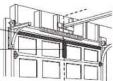 CHAMBERLAIN B510C - OPTION A PORTES articulées - 1