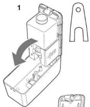 PureGuardian SD495 - Installation du distributeur - 1