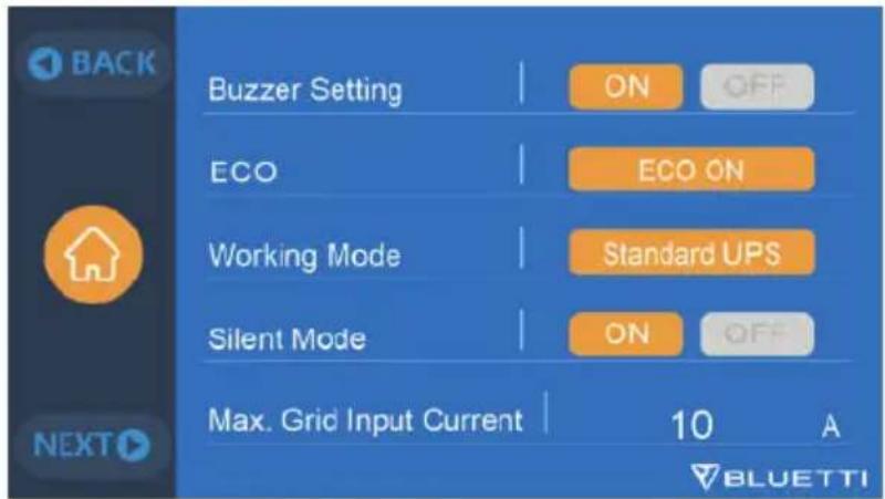BLUETTI AC300 - « Silent mode » (mode silence) - 1